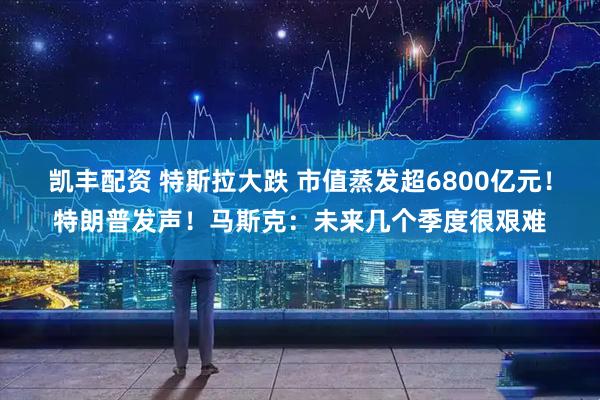 凯丰配资 特斯拉大跌 市值蒸发超6800亿元！特朗普发声！马斯克：未来几个季度很艰难