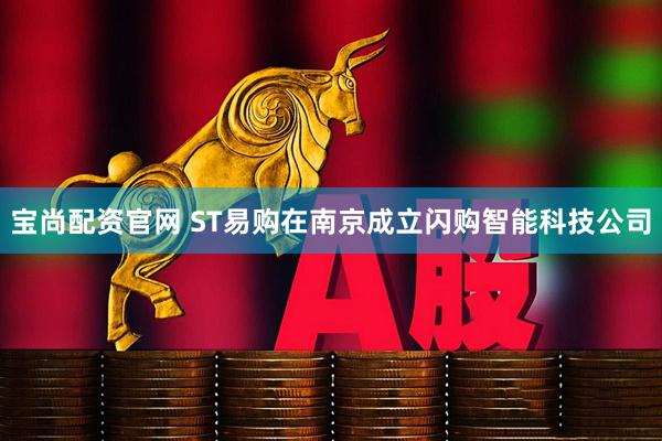 宝尚配资官网 ST易购在南京成立闪购智能科技公司